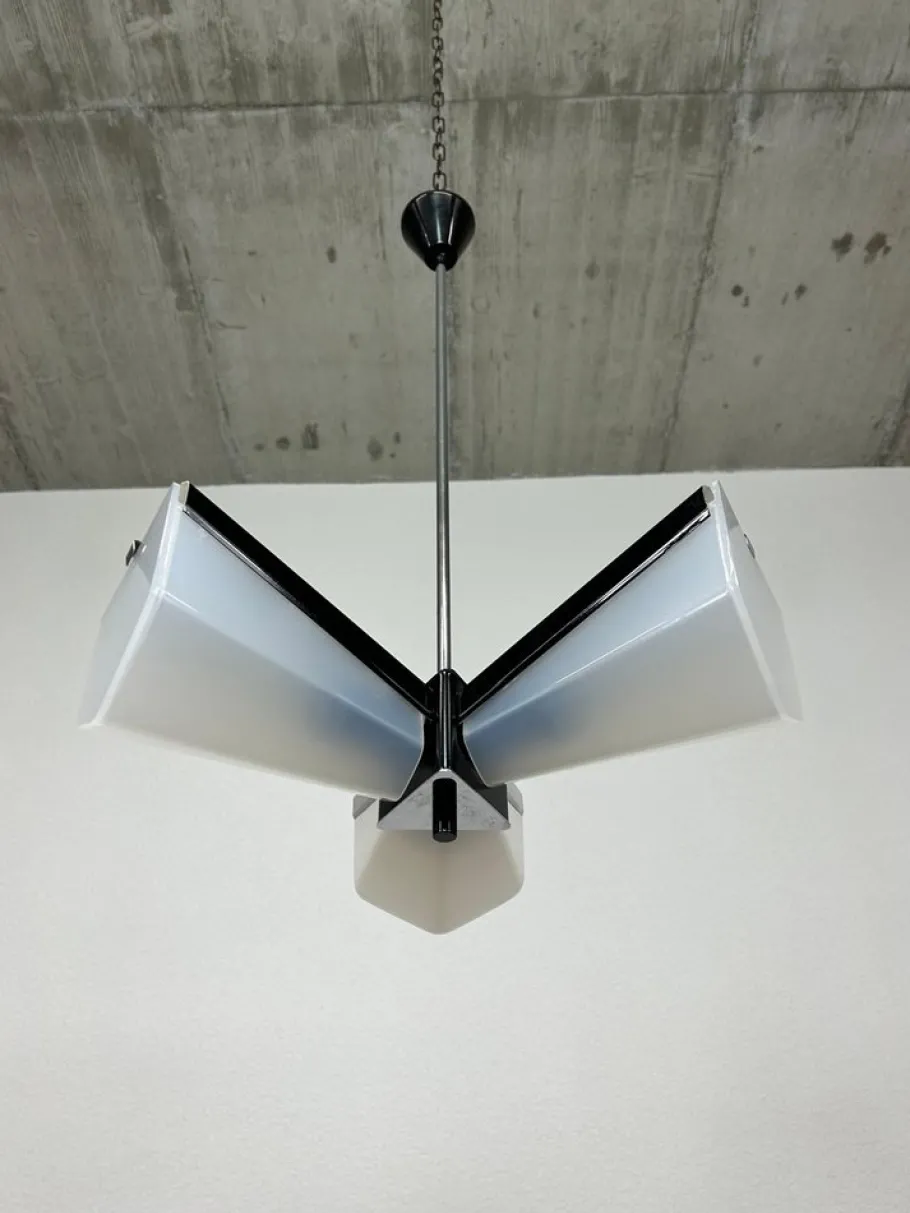 Sale Pamono Mid-Century Modern Hanging Lamp by Lidokov, 1950s