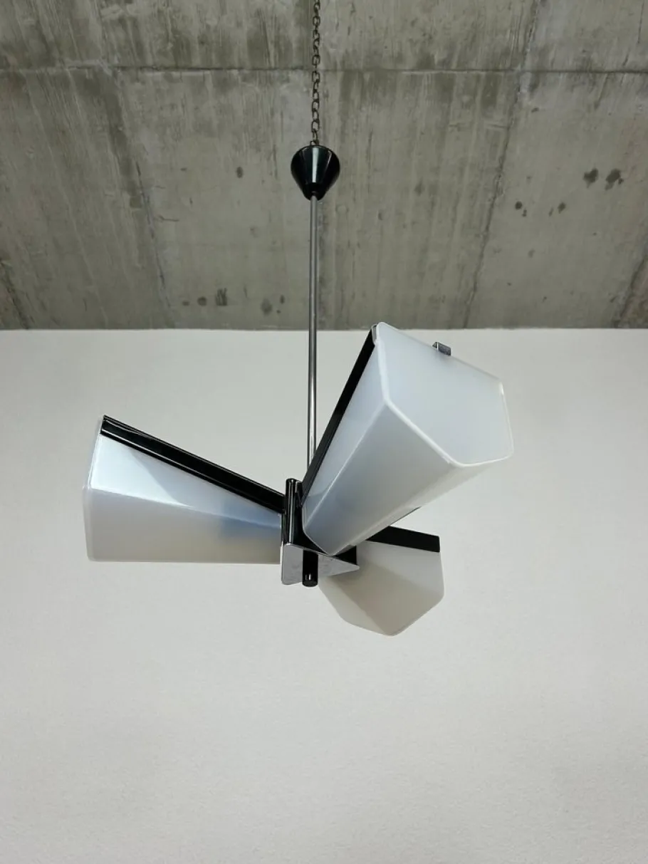 Sale Pamono Mid-Century Modern Hanging Lamp by Lidokov, 1950s