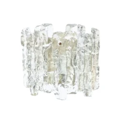 Best Pamono Mid-Century Modern Ice Glass Wall Lamps by J.T. Kalmar for Kalmar Franken, 1960s, Set of 2