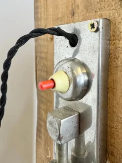 New Pamono Mid-Century Modern Industrial Scissor Wall Lamp, 1950s