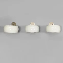 Discount Pamono Mid-Century Modern Italian Omega Wall Lamps by Vico Magistretti for Artemide, 1970s, Set of 3