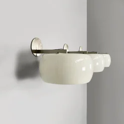 Discount Pamono Mid-Century Modern Italian Omega Wall Lamps by Vico Magistretti for Artemide, 1970s, Set of 3