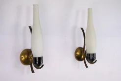 Best Pamono Mid-Century Modern Italian Sconces, 1950s, Set of 2