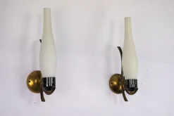 Best Pamono Mid-Century Modern Italian Sconces, 1950s, Set of 2