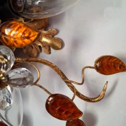 Discount Pamono Mid-Century Modern Italian Florentine Ceiling Lamp by Banci Firenze, 1960s