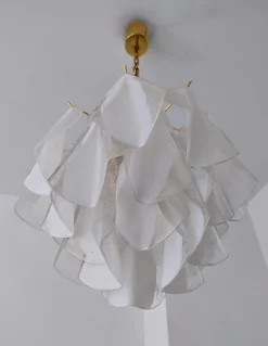 Sale Pamono Mid-Century Modern Italian Murano Glass Chandelier, 1960s