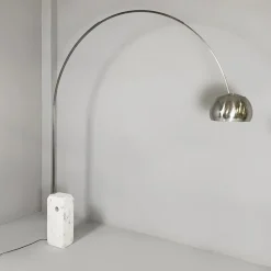 Clearance Pamono Mid-Century Modern Italian Arco Floor Lamp by Castiglioni Brothers for Flos, 1960s