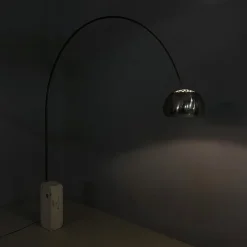 Clearance Pamono Mid-Century Modern Italian Arco Floor Lamp by Castiglioni Brothers for Flos, 1960s