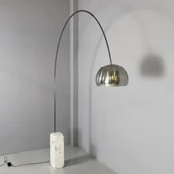 Clearance Pamono Mid-Century Modern Italian Arco Floor Lamp by Castiglioni Brothers for Flos, 1960s