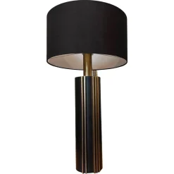 Discount Pamono Mid-Century Modern Italian Metal and Brass Table Lamp attributed to Gaetano Sciolari, 1970s