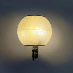 New Pamono Mid-Century Modern Italian Feltre Wall Lamps by Ignazio Gardella for Greco, 1960s, Set of 2