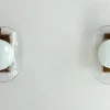 Discount Pamono Midcentury Modern Italian Murano Glass Wall Sconces, 1970s, Set of 2