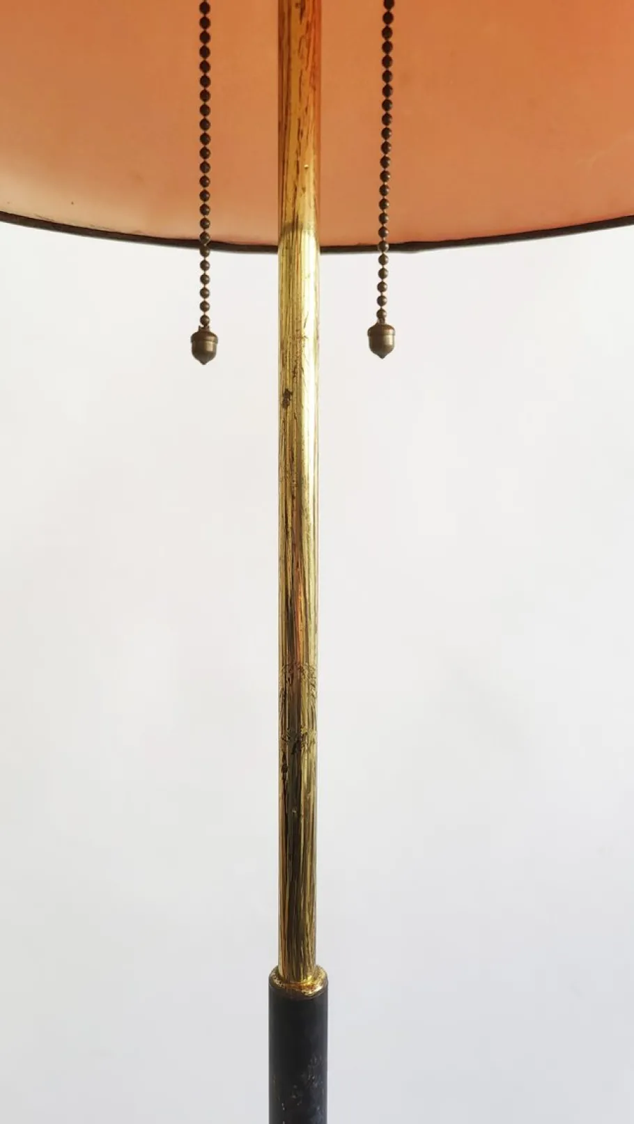 New Pamono Mid-Century Modern Italian Brass Floor Lamp, 1950s