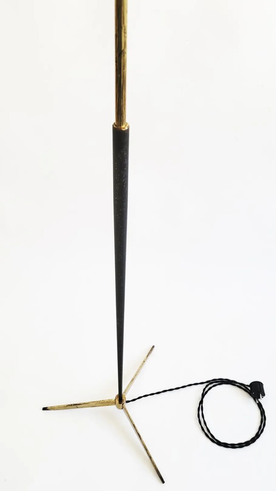 New Pamono Mid-Century Modern Italian Brass Floor Lamp, 1950s