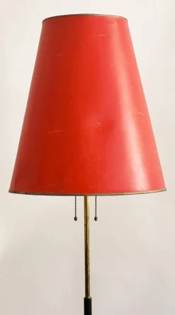 New Pamono Mid-Century Modern Italian Brass Floor Lamp, 1950s