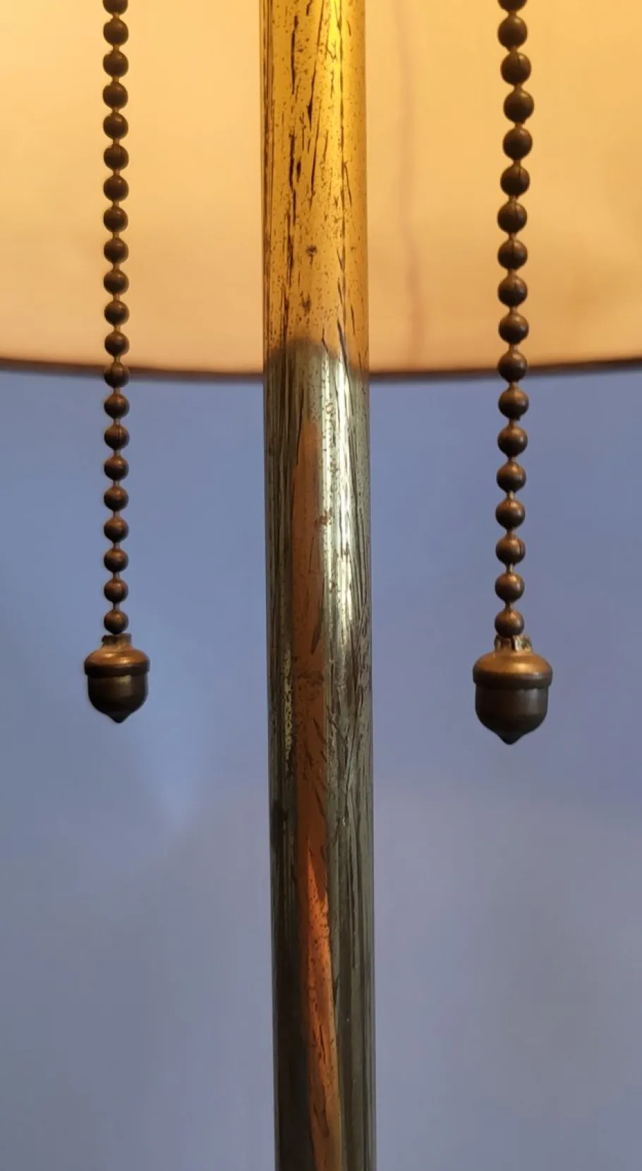 New Pamono Mid-Century Modern Italian Brass Floor Lamp, 1950s