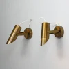 Best Pamono Mid-Century Modern Italian Adjustable Brass Wall Lamps, 1960s, Set of 2