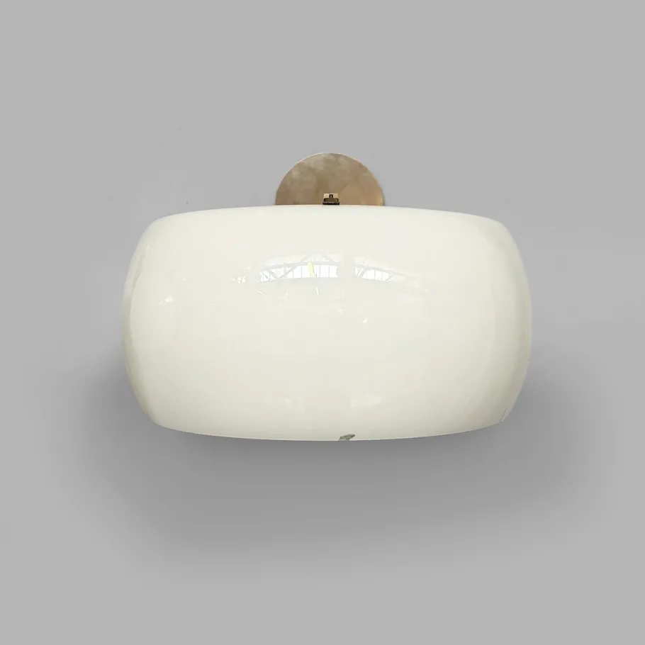 New Pamono Mid-Century Modern Italian Wall Lamps by Magistretti for Artemide, 1970s, Set of 9