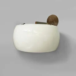 New Pamono Mid-Century Modern Italian Wall Lamps by Magistretti for Artemide, 1970s, Set of 9