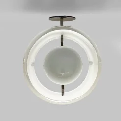 New Pamono Mid-Century Modern Italian Wall Lamps by Magistretti for Artemide, 1970s, Set of 9