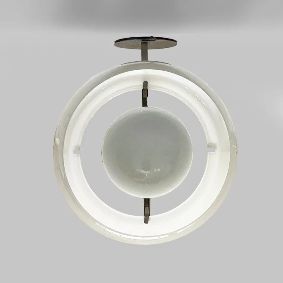 New Pamono Mid-Century Modern Italian Wall Lamps by Magistretti for Artemide, 1970s, Set of 9