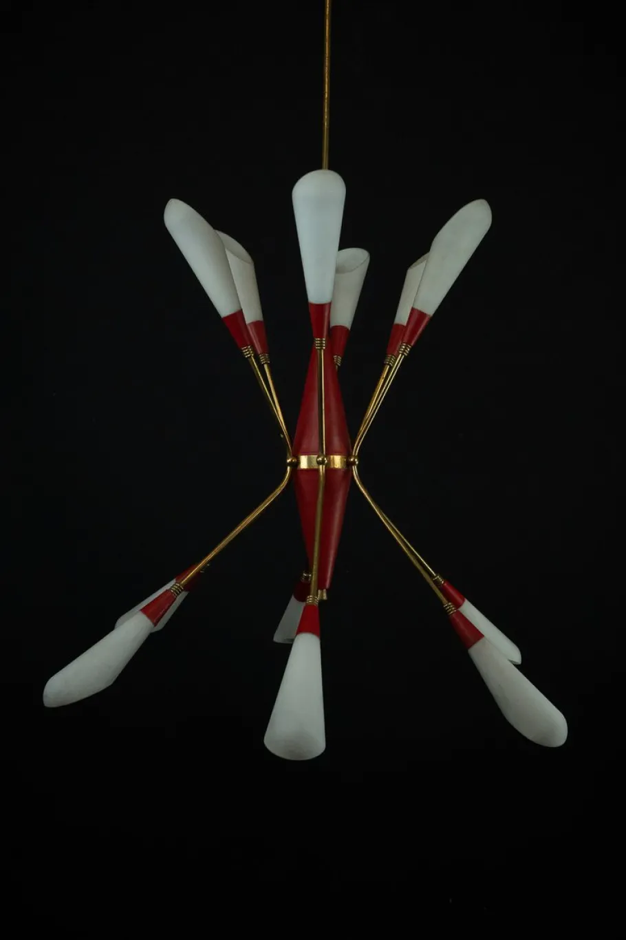 Sale Pamono Mid-Century Modern Italian Pendant in the style of Stilnovo, 1950s