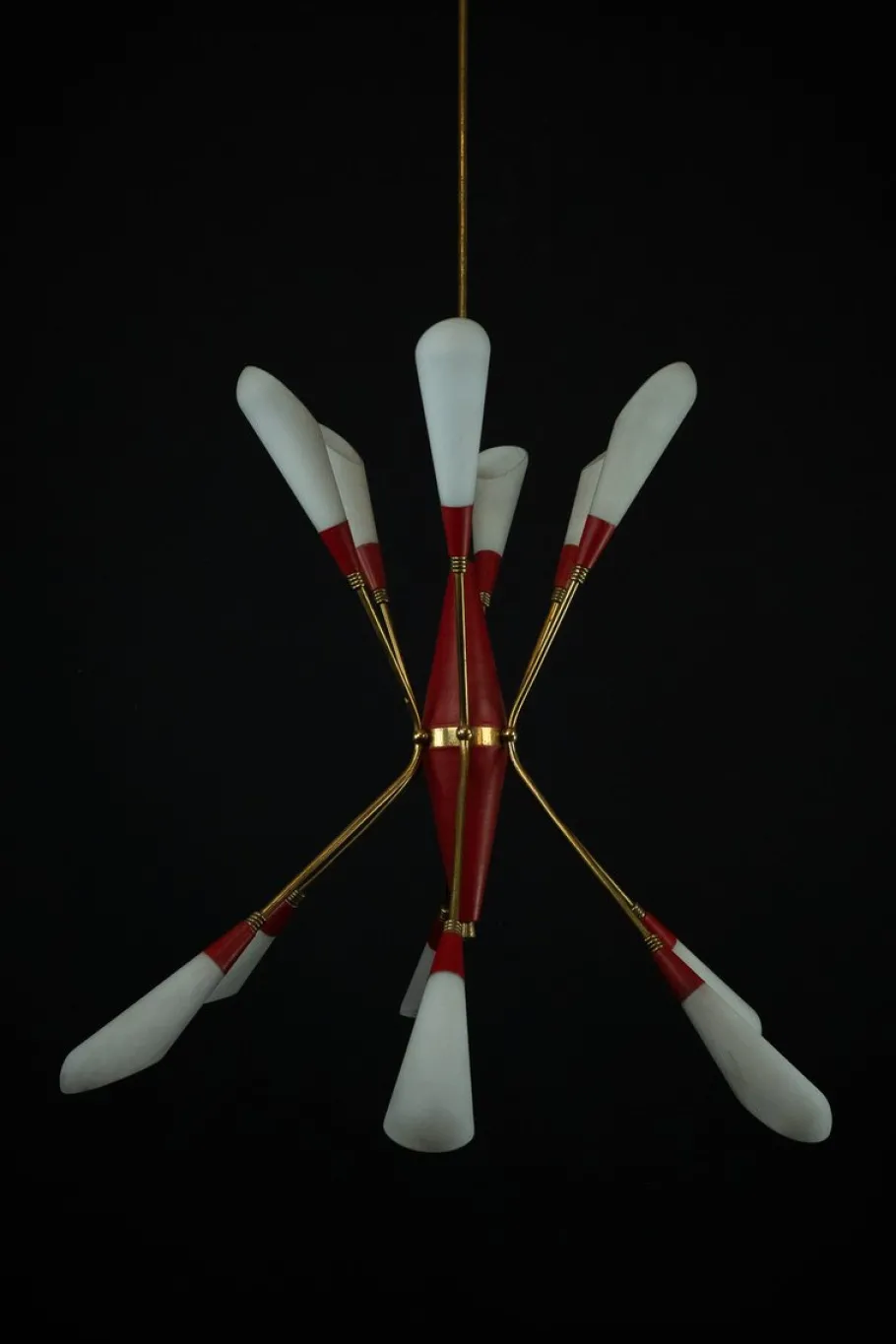 Sale Pamono Mid-Century Modern Italian Pendant in the style of Stilnovo, 1950s