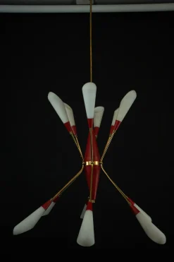 Sale Pamono Mid-Century Modern Italian Pendant in the style of Stilnovo, 1950s