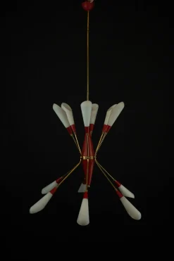 Sale Pamono Mid-Century Modern Italian Pendant in the style of Stilnovo, 1950s