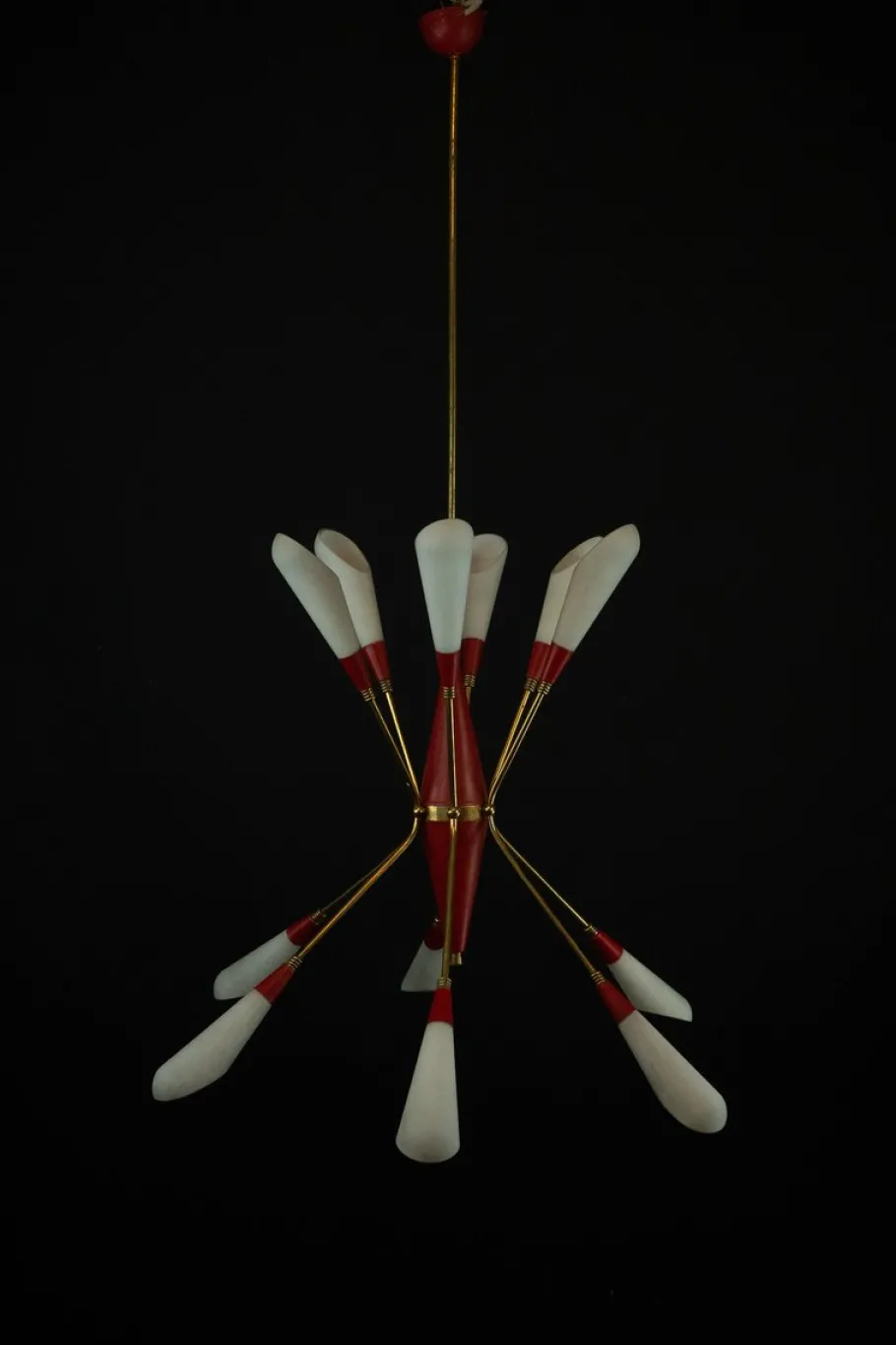 Sale Pamono Mid-Century Modern Italian Pendant in the style of Stilnovo, 1950s