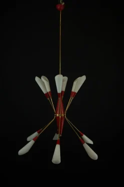 Sale Pamono Mid-Century Modern Italian Pendant in the style of Stilnovo, 1950s