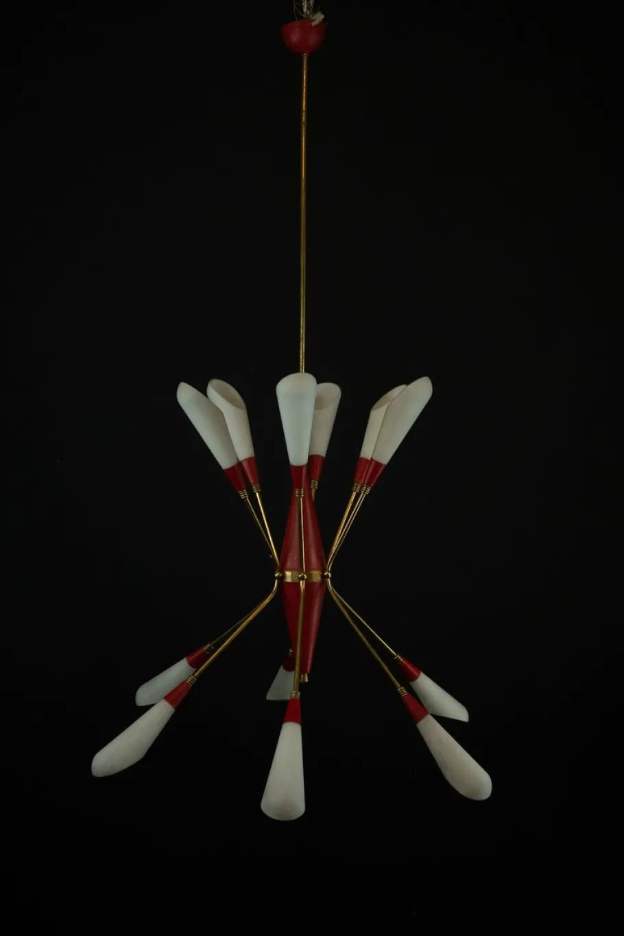 Sale Pamono Mid-Century Modern Italian Pendant in the style of Stilnovo, 1950s