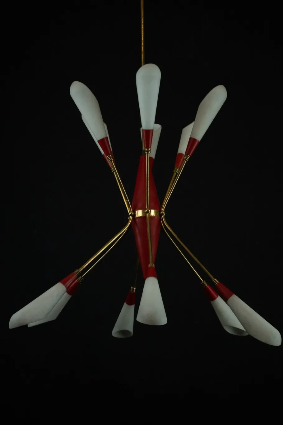 Sale Pamono Mid-Century Modern Italian Pendant in the style of Stilnovo, 1950s