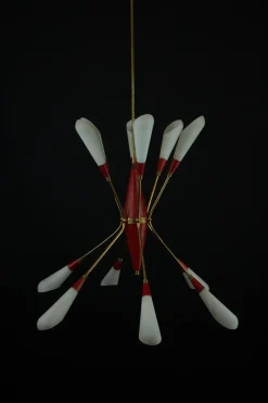 Sale Pamono Mid-Century Modern Italian Pendant in the style of Stilnovo, 1950s