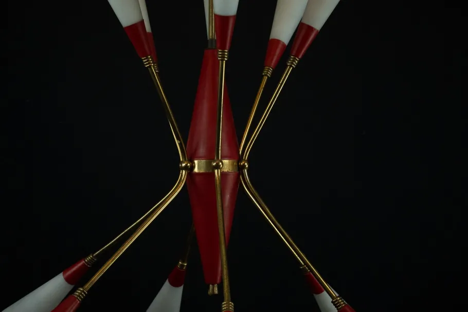 Sale Pamono Mid-Century Modern Italian Pendant in the style of Stilnovo, 1950s