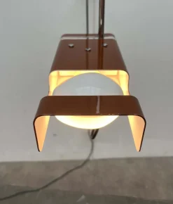 Sale Pamono Mid-Century Modern Italian Space Age Spider Arc Wall Lamp by Joe Colombo for Oluce, 1960s