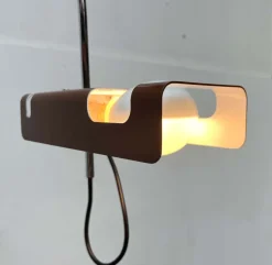 Sale Pamono Mid-Century Modern Italian Space Age Spider Arc Wall Lamp by Joe Colombo for Oluce, 1960s