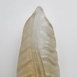 Hot Pamono Mid-Century Modern Murano Glass & Gold Leaf Sconces in the style of Barovier & Toso, 1980, Set of 2