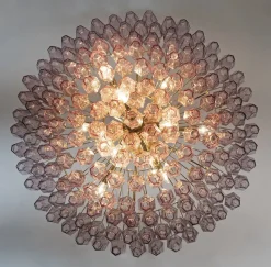 Sale Pamono Mid-Century Modern Murano Glass Poliedri Chandelier by Carlo Scarpa for Venini, 1970s