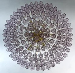 Sale Pamono Mid-Century Modern Murano Glass Poliedri Chandelier by Carlo Scarpa for Venini, 1970s