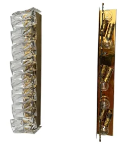 Clearance Pamono Mid-Century Modern Murano Glass Wall Lights, 1960s, Set of 2