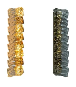 Clearance Pamono Mid-Century Modern Murano Glass Wall Lights, 1960s, Set of 2