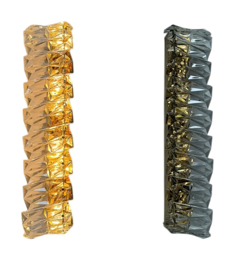 Clearance Pamono Mid-Century Modern Murano Glass Wall Lights, 1960s, Set of 2