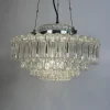 Clearance Pamono Mid-Century Modern Murano Glass Chandelier, Italy, 1960s