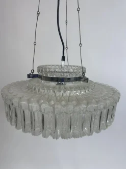 Clearance Pamono Mid-Century Modern Murano Glass Chandelier, Italy, 1960s