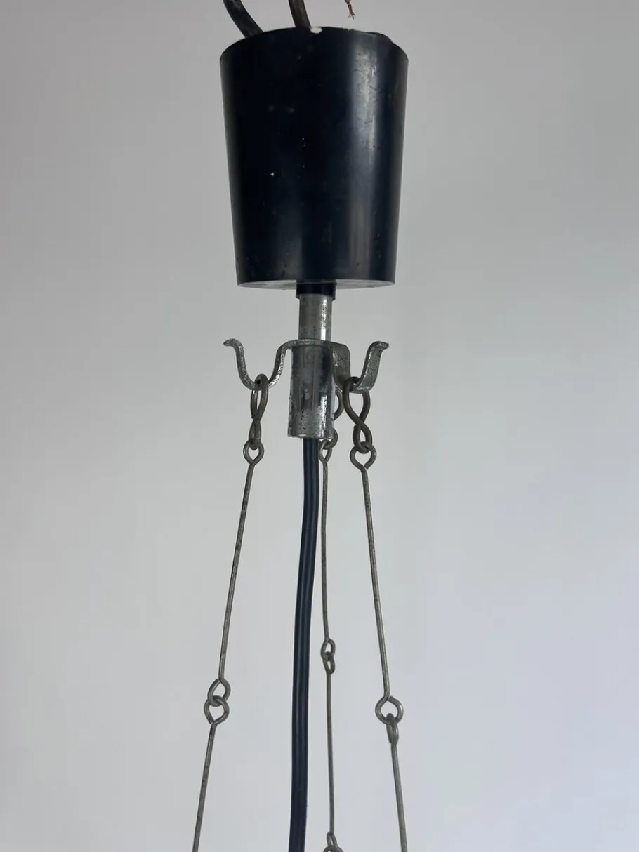 Clearance Pamono Mid-Century Modern Murano Glass Chandelier, Italy, 1960s