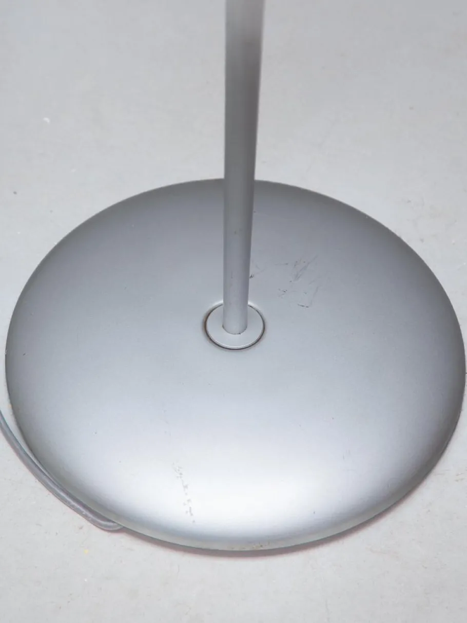 Outlet Pamono Mid-Century Modern Opaline Glass Shade Floor Lamp, 1980s