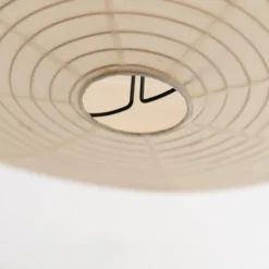 Discount Pamono Mid-Century Modern Paper Akari 26a Ceiling Lamp attributed to Isamu Noguchi, 1980s