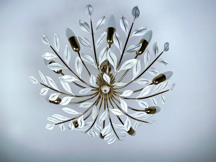 Clearance Pamono Mid-Century Modern Pendant Light from Vereinigte Werstaetten, 1950s