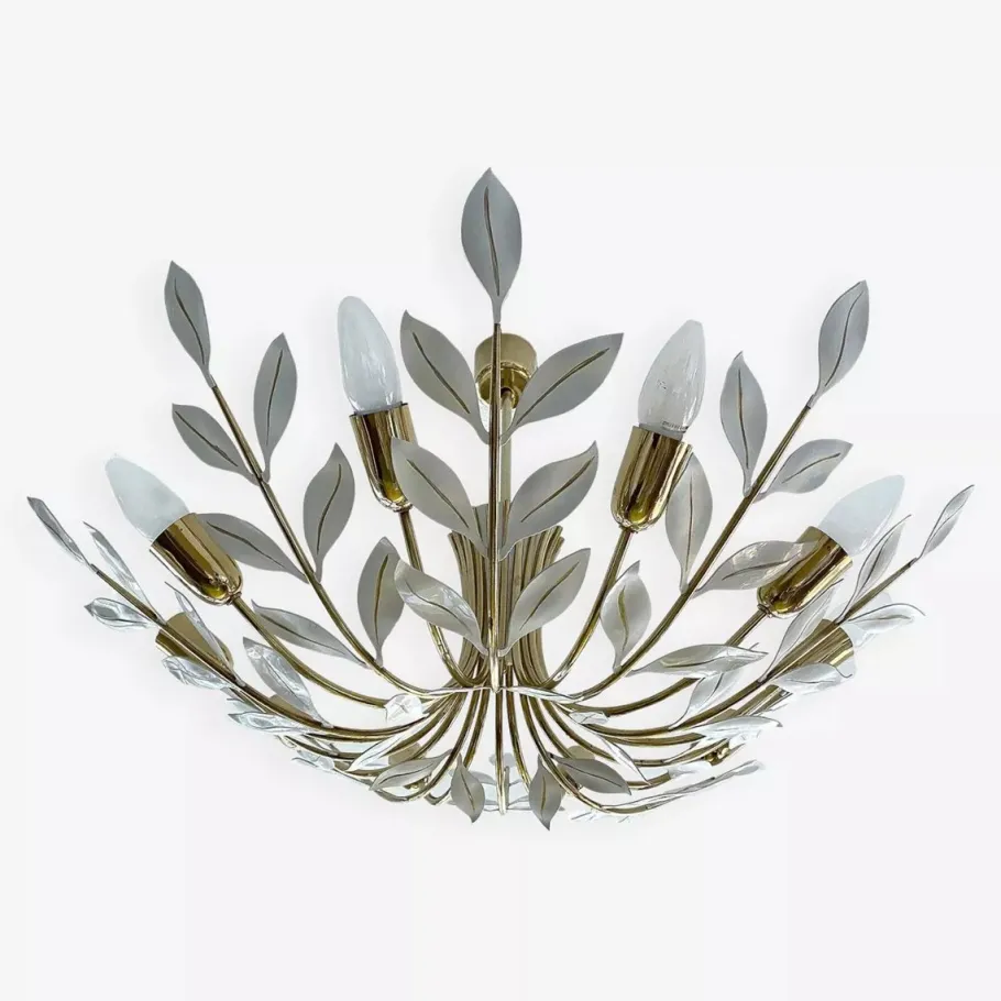 Clearance Pamono Mid-Century Modern Pendant Light from Vereinigte Werstaetten, 1950s